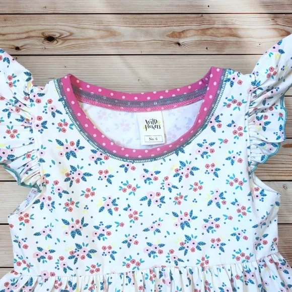 Wildflowers Clothing Pocket Full of Posies Top. Size 6. Brand NEW without tags. - Picture 2 of 3